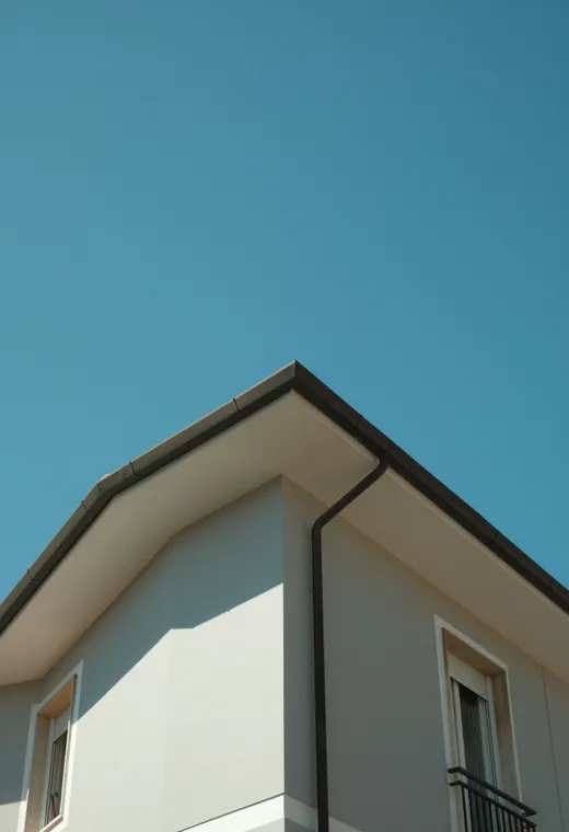 Maison contemporaine et sa toiture